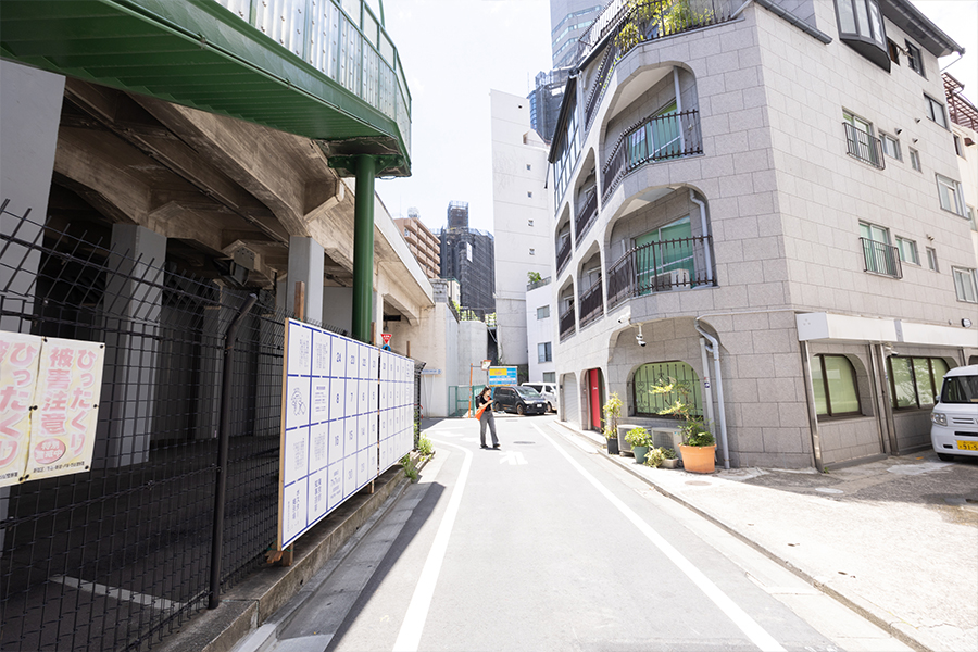 駅からクリニックまでの順路