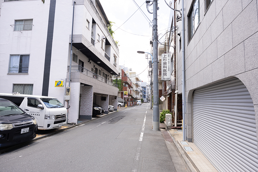 駅からクリニックまでの順路